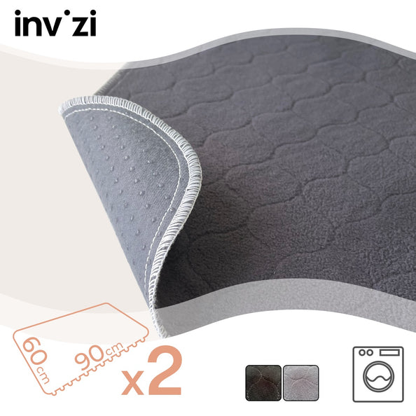 Invizi Alfombrilla Antideslizante - 60x90cm Pack de 2