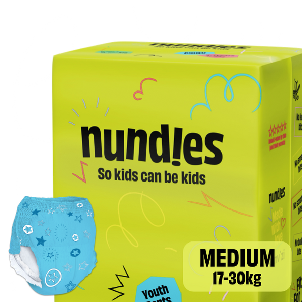 Mutandine Assorbenti Da Bambino Nundies 4-7 Anni